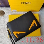 フェンディ風クラッチ財布コピー 065 牛革素材